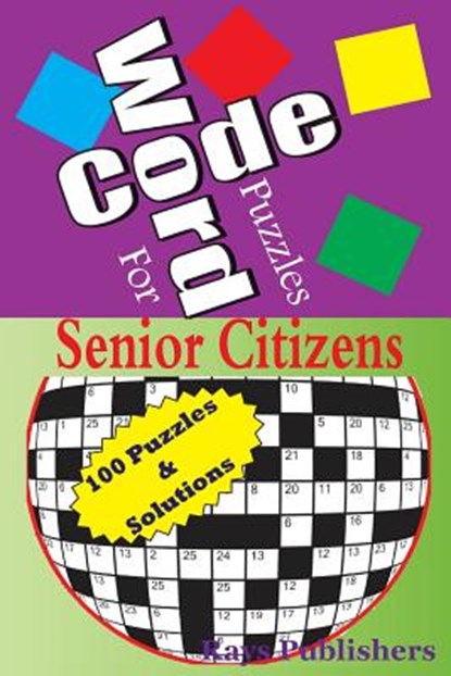 Code Word Puzzles for senior citizens, Rays Publishers - Paperback - 9781505395648