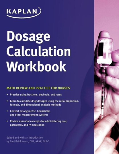 Dosage Calculation Workbook, Nursing Kaplan - Paperback - 9781506231655