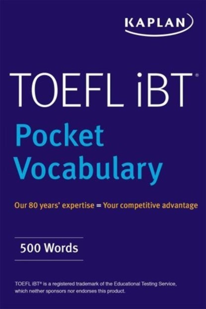TOEFL Pocket Vocabulary, Kaplan Test Prep - Paperback - 9781506237343