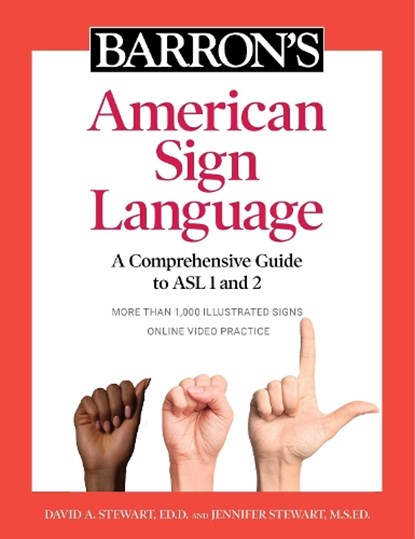 BARRON AMER SIGN LANGUAGE, David A. Stewart ; Jennifer Stewart - Paperback - 9781506263823