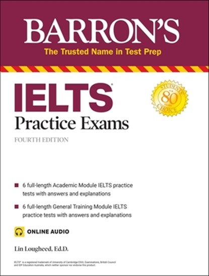 IELTS Practice Exams (with Online Audio), Lin Lougheed - Paperback - 9781506268156