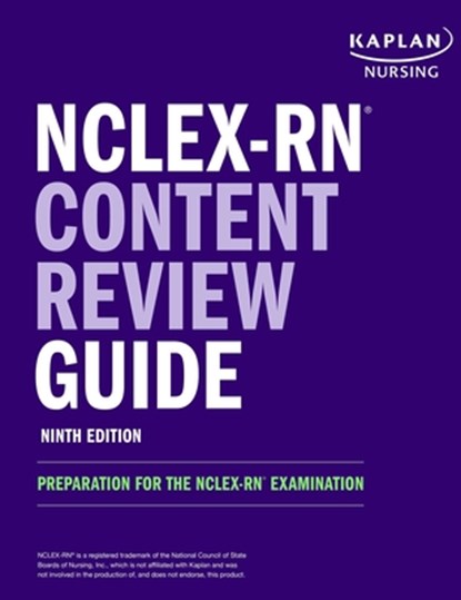 NCLEX-RN Content Review Guide, Kaplan Nursing - Paperback - 9781506273839