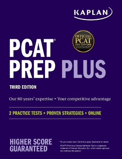 PCAT Prep Plus, Kaplan Test Prep - Paperback - 9781506276762