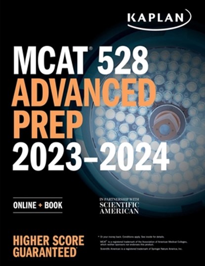 MCAT 528 Advanced Prep 2023-2024, Kaplan Test Prep - Paperback - 9781506276786