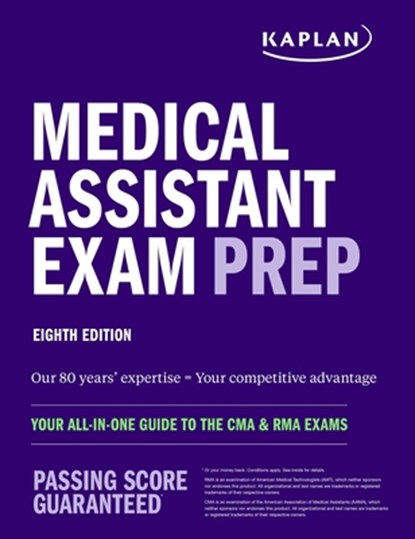 Medical Assistant Exam Prep: Your All-In-One Guide to the CMA & Rma Exams, Kaplan Nursing - Paperback - 9781506278193