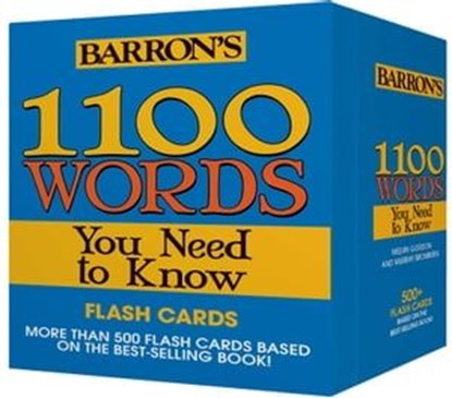 1100 Words You Need to Know Flashcards, Melvin Gordon ; Murray Bromberg ; Barron's Educational Series - Ebook - 9781506280196