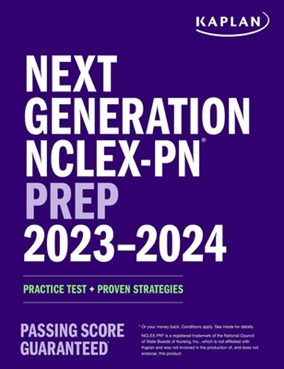 Next Generation NCLEX-PN Prep 2023-2024, Kaplan Nursing - Paperback - 9781506280295