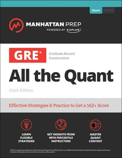 GRE All the Quant, Manhattan Prep - Paperback - 9781506281780