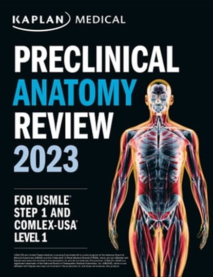 Preclinical Anatomy Review 2023, Kaplan Medical - Ebook - 9781506284361