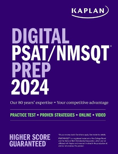 Digital PSAT/NMSQT Prep 2024 with 1 Full Length Practice Test, Practice Questions, and Quizzes, Kaplan Test Prep - Paperback - 9781506287324