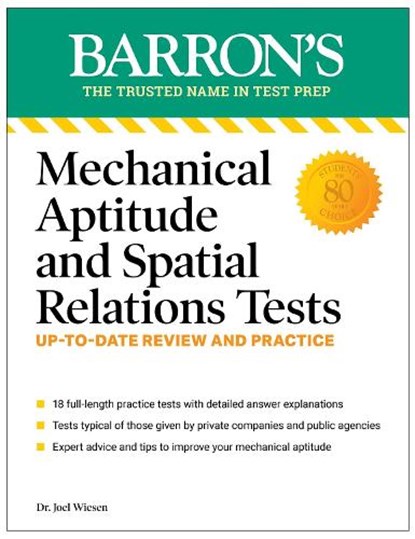 Mechanical Aptitude and Spatial Relations Tests, Fourth Edition, Joel Wiesen - Paperback - 9781506287614