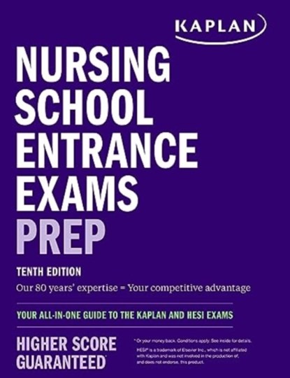 Nursing School Entrance Exams Prep, Kaplan Nursing - Paperback - 9781506290362