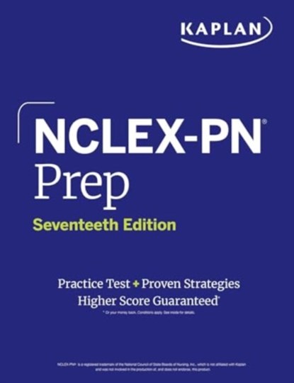 NCLEX-PN Prep, Seventeenth Edition (2025): Includes 1 Full Length Practice Test + Proven Strategies, Kaplan Nursing - Paperback - 9781506296111