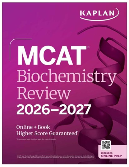 MCAT Biochemistry Review 2026-2027, Kaplan Test Prep - Paperback - 9781506297385