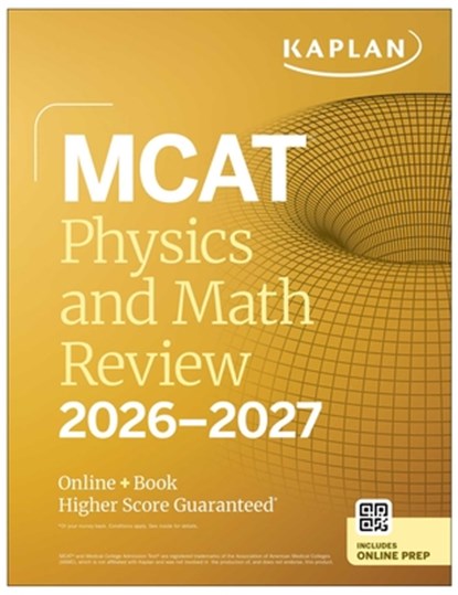 MCAT Physics and Math Review 2026-2027, Kaplan Test Prep - Paperback - 9781506297491