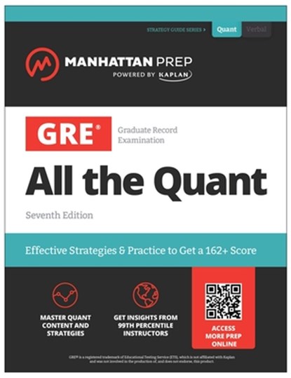 GRE All the Quant, Manhattan Prep - Paperback - 9781506298863