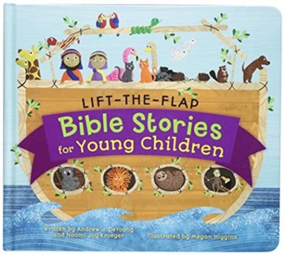 Lift-The-Flap Surprise Bible Stories, Andrew J DeYoung ; Naomi Joy Krueger - Gebonden - 9781506446844