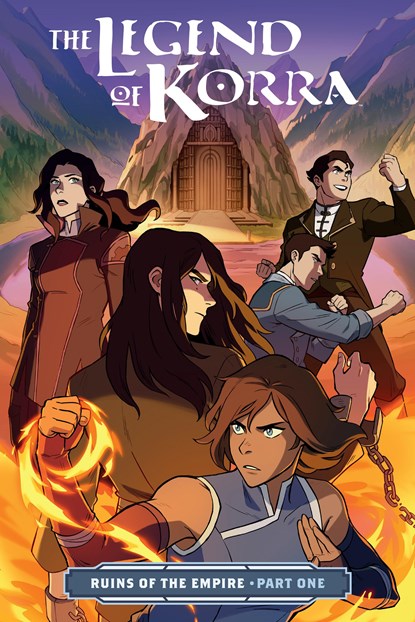 Legend Of Korra, The: Ruins Of The Empire Part One, Michael Dante DiMartino - Paperback - 9781506708942
