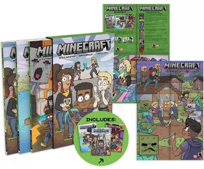 Minecraft Boxed Set (graphic Novels), Sfe R. Monster ; Sarah Graley - Gebonden - 9781506729015
