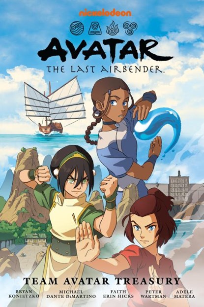 Avatar: The Last Airbender--Team Avatar Treasury Omnibus, Faith Erin Hicks ; Peter Wartman ; Adele Matera - Paperback - 9781506750484