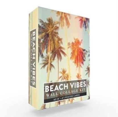 Beach Vibes Wall Collage Kit, Adams Media - Losbladig - 9781507220924