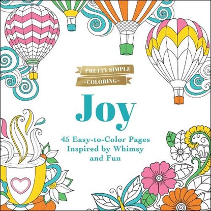 Pretty Simple Coloring: Joy, Adams Media - Paperback - 9781507221594