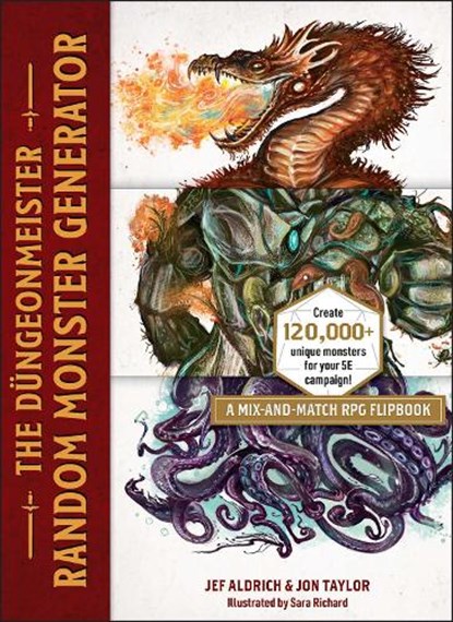 The Dungeonmeister Random Monster Generator, Jef Aldrich ; Jon Taylor - Gebonden - 9781507222539