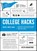 College Hacks: Updated and Expanded, Keith Bradford - Paperback - 9781507223710
