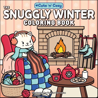 The Snuggly Winter Coloring Book,  - Paperback - 9781507224304