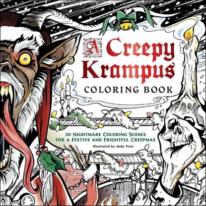 A Creepy Krampus Coloring Book, niet bekend - Paperback - 9781507224410