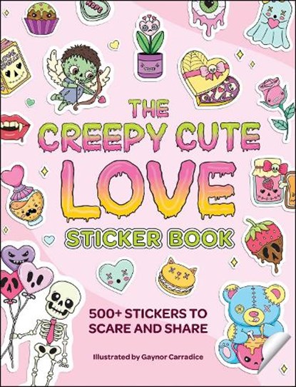The Creepy Cute Love Sticker Book, niet bekend - Paperback - 9781507225073