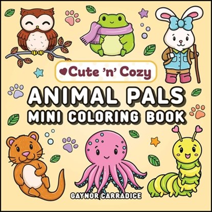 Animal Pals Mini Coloring Book, Gaynor Carradice - Paperback - 9781507225424