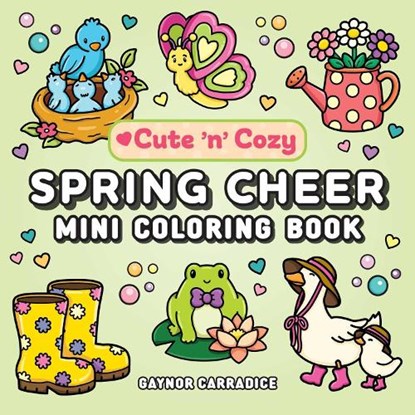 Spring Cheer Mini Coloring Book, niet bekend - Paperback - 9781507225592