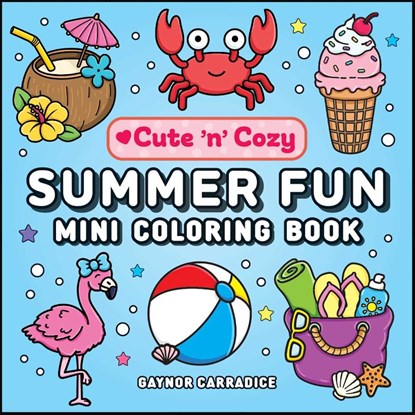 Summer Fun Mini Coloring Book,  - Paperback - 9781507226223