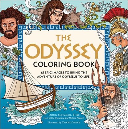 The Odyssey Coloring Book, Doug Metzger - Paperback - 9781507226551