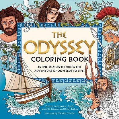 The Odyssey Coloring Book, Doug Metzger - Paperback - 9781507226551