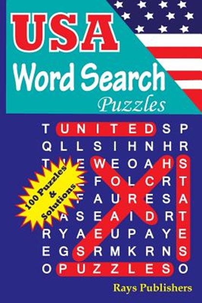 USA Word Search Puzzles, Rays Publishers - Paperback - 9781507519455