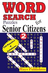 Word Search Puzzles for Senior Citizens 2 - Rays Publishers - 9781508485575