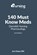 140 Must Know Meds: Demolish Nursing Pharmacology, Jon Haws - Paperback - 9781508528166