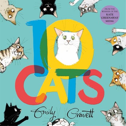 10 Cats, Emily Gravett - Paperback - 9781509857371
