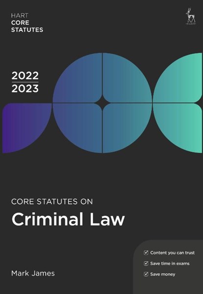 Core Statutes on Criminal Law 2022-23, Mark (School of Law James - Paperback - 9781509960279