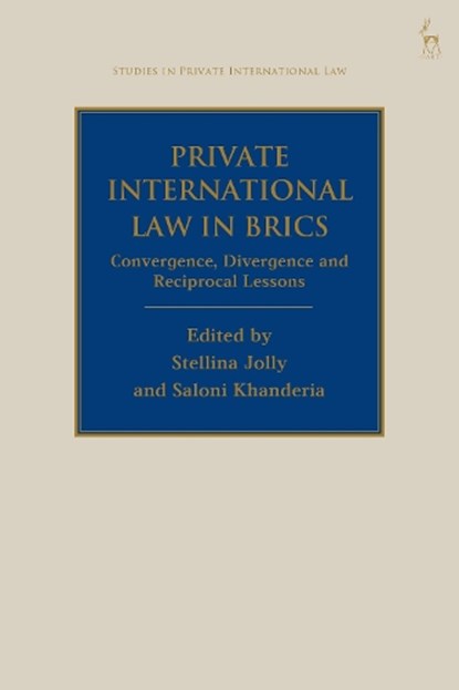Private International Law in BRICS, Stellina (South Asian University Jolly ; Saloni (OP Jindal Global University Khanderia - Paperback - 9781509966189