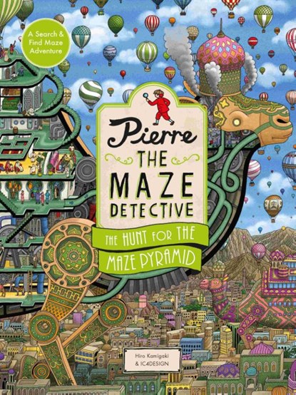Pierre the Maze Detective: The Hunt for the Maze Pyramid, Hiro Kamigaki - Gebonden - 9781510230620