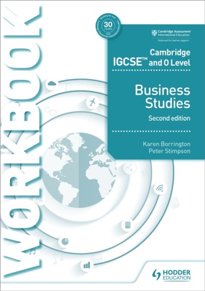 Cambridge IGCSE and O Level Business Studies Workbook 2nd edition, Karen Borrington ; Peter Stimpson - Paperback - 9781510421257