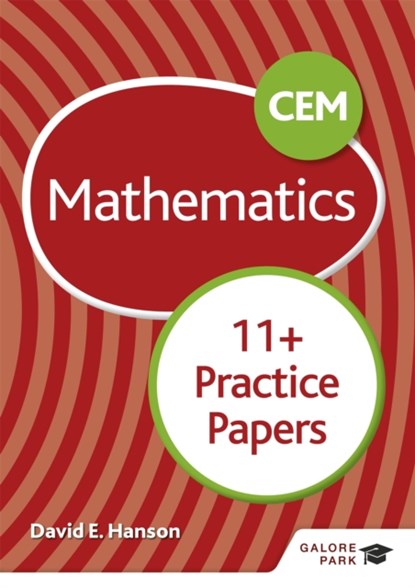 CEM 11+ Mathematics Practice Papers, David E Hanson - Paperback - 9781510449718