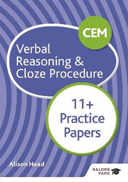CEM 11+ Verbal Reasoning & Cloze Procedure Practice Papers, Alison Head - Paperback - 9781510449732
