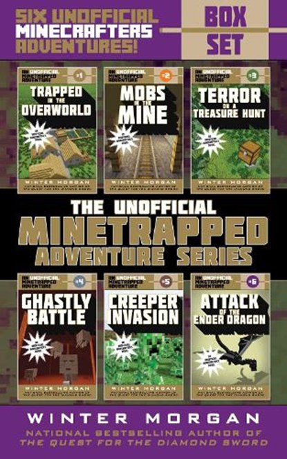 The Unofficial Minetrapped Adventure Series Box Set: Six Unofficial Minecrafters Adventures!, Winter Morgan - Paperback - 9781510727144