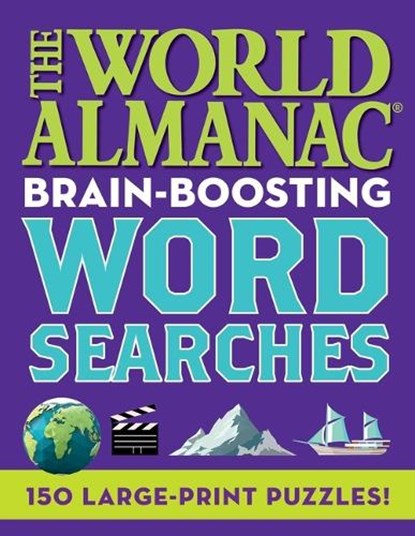World Almanac Brain-Boosting Word Searches, World Almanac - Paperback - 9781510774322