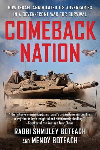 Comeback Nation, Shmuley Boteach ; Mendy Boteach - Gebonden - 9781510788237