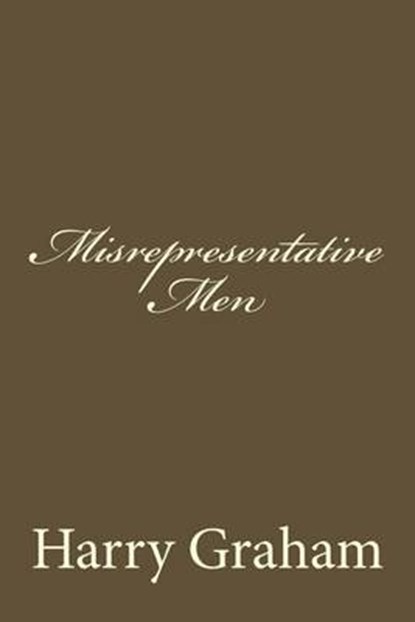 Misrepresentative Men, GRAHAM,  Harry - Paperback - 9781512036183